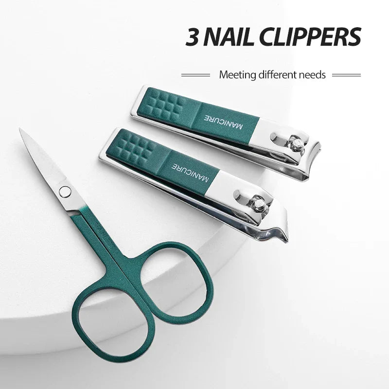 Nail Scissors 6 Piece Set High End Men's And Women's Manicure Beauty Tools