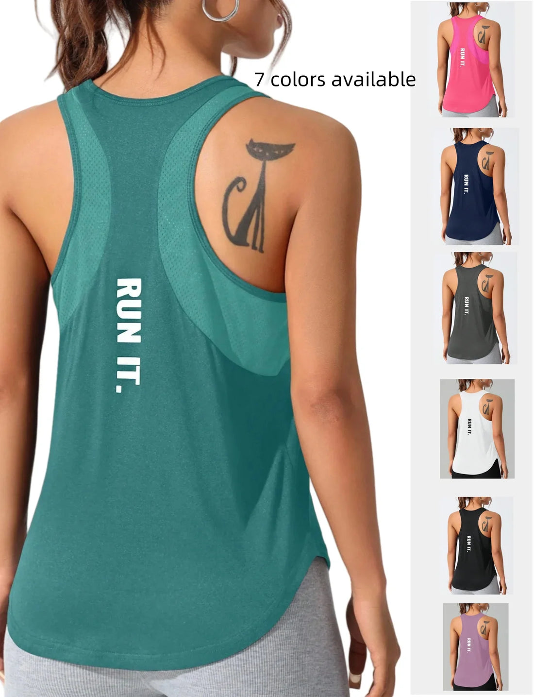 Women's AirFlow Active Tank Top: Stylish Quick-Dry Sportswear