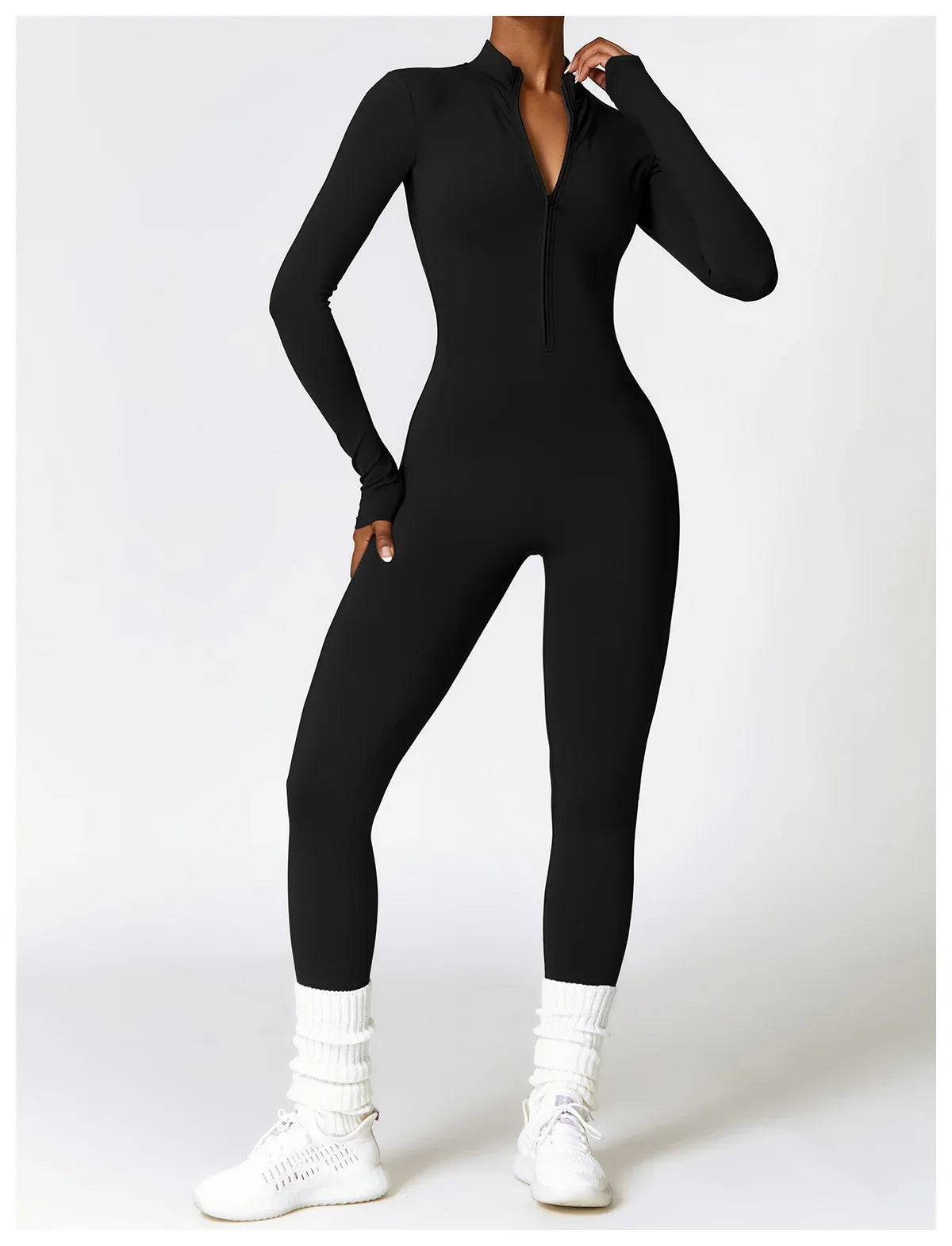 Women's Velvet Jumpsuit Activewear