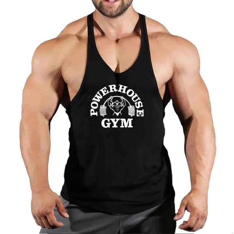 Men's 3D Printed Quick-Dry Sports Tank Top