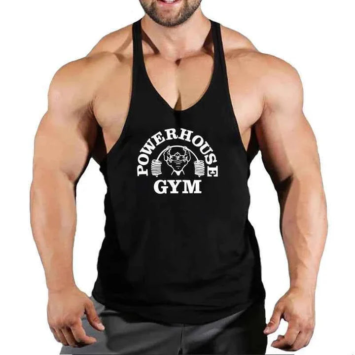 Men's 3D Printed Quick-Dry Sports Tank Top