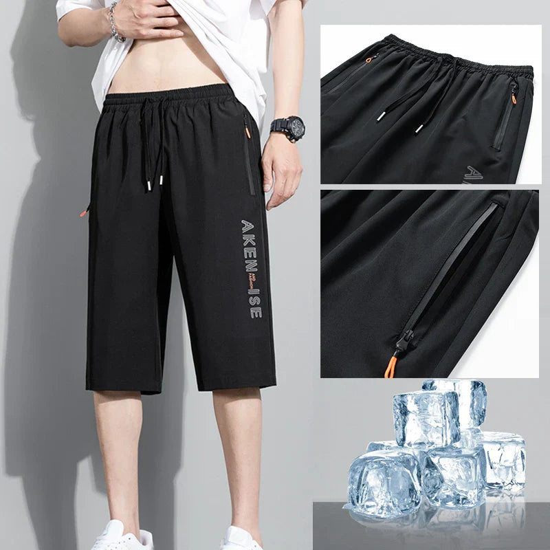 AirFlex Men's Quick-Dry Sports Shorts Plus Size