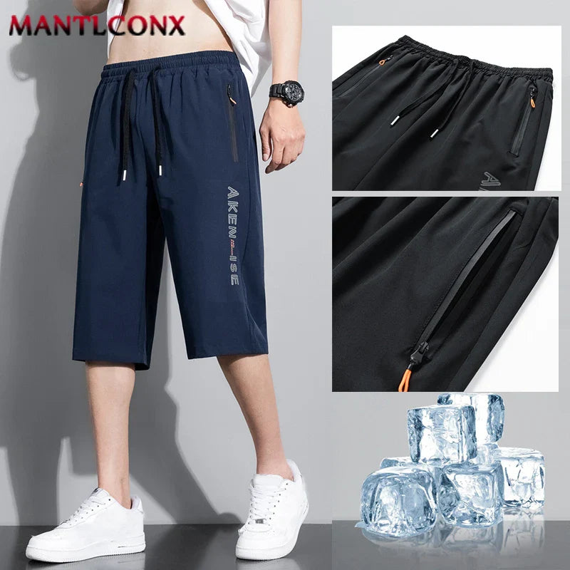 AirFlex Men's Quick-Dry Sports Shorts Plus Size