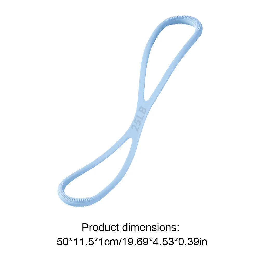 Figure 8 Yoga Fitness Resistance Bands