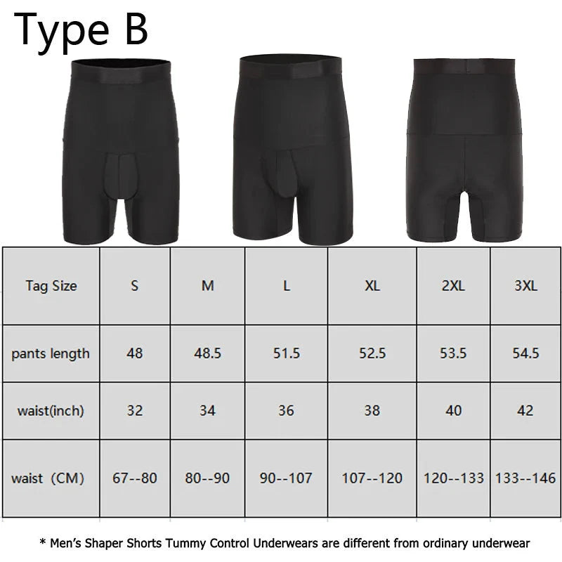 Men's High-Elasticity Comfort Shapewear