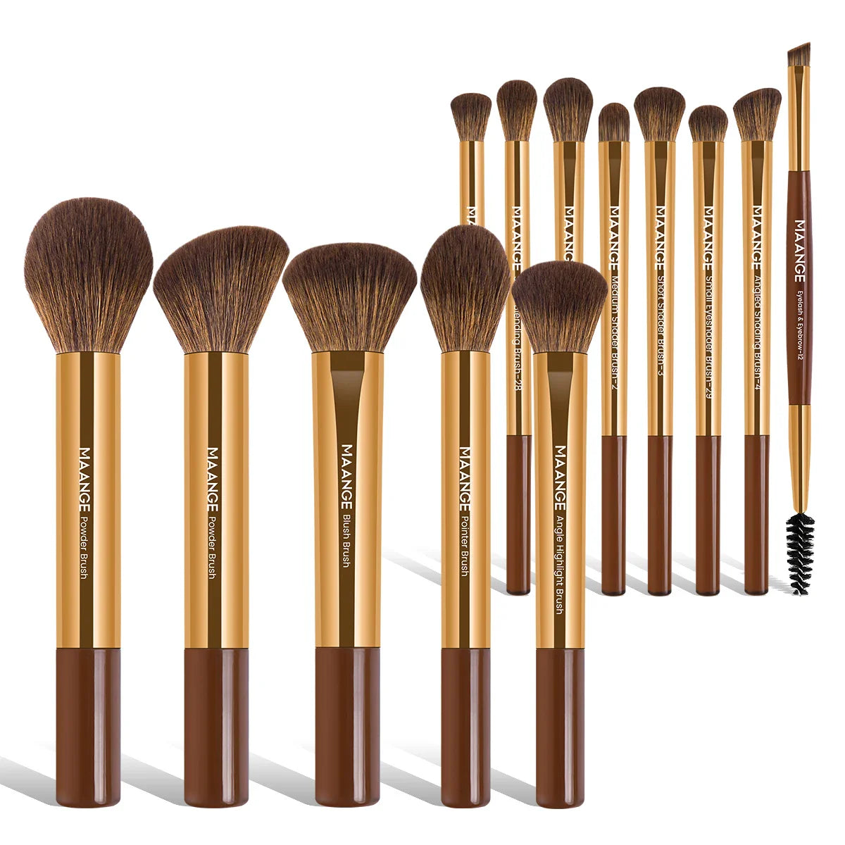13PCS Makeup Kabuki Blendable Brush Set