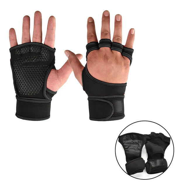 Gym Gloves for Men Women | Fitness Weight Lifting Gloves with Wrist Support