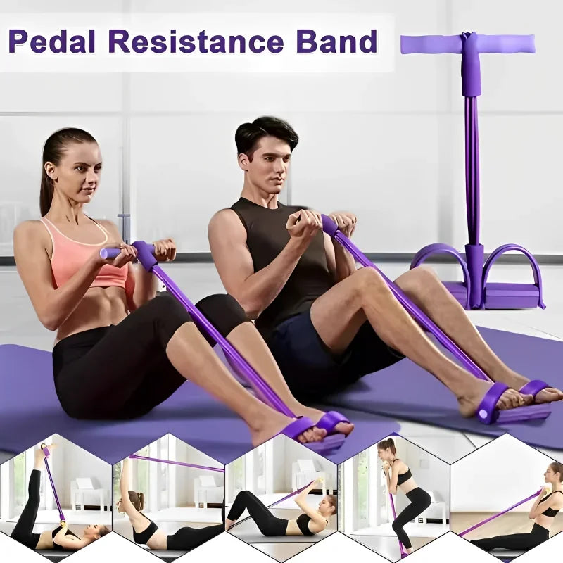 Multi-Functional Yoga Abdominal Strengthening Elastic Band