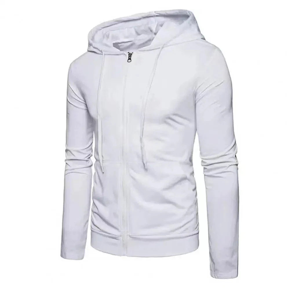 Men's Slim Fit Long Sleeve Casual Sweatshirt Hoodie