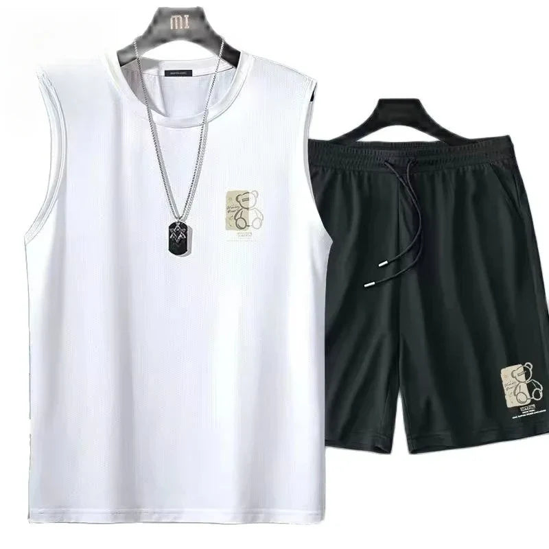 Men's Quick-Dry Basketball Short Set