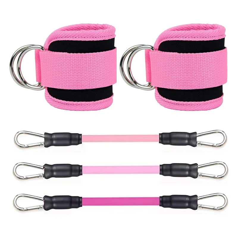 Yoga Ankle Straps Resistance Bands Set