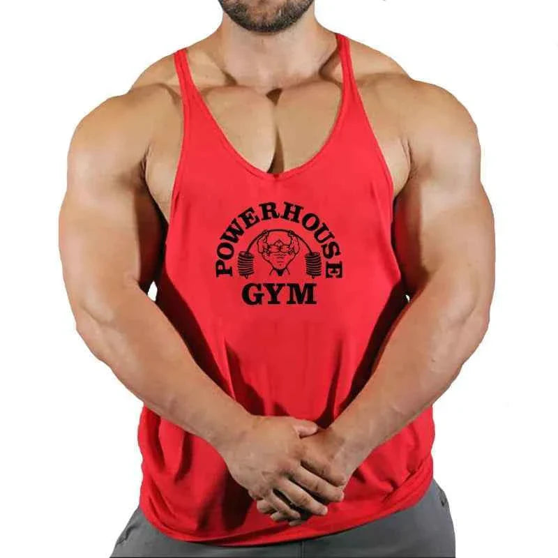 Men's 3D Printed Quick-Dry Sports Tank Top