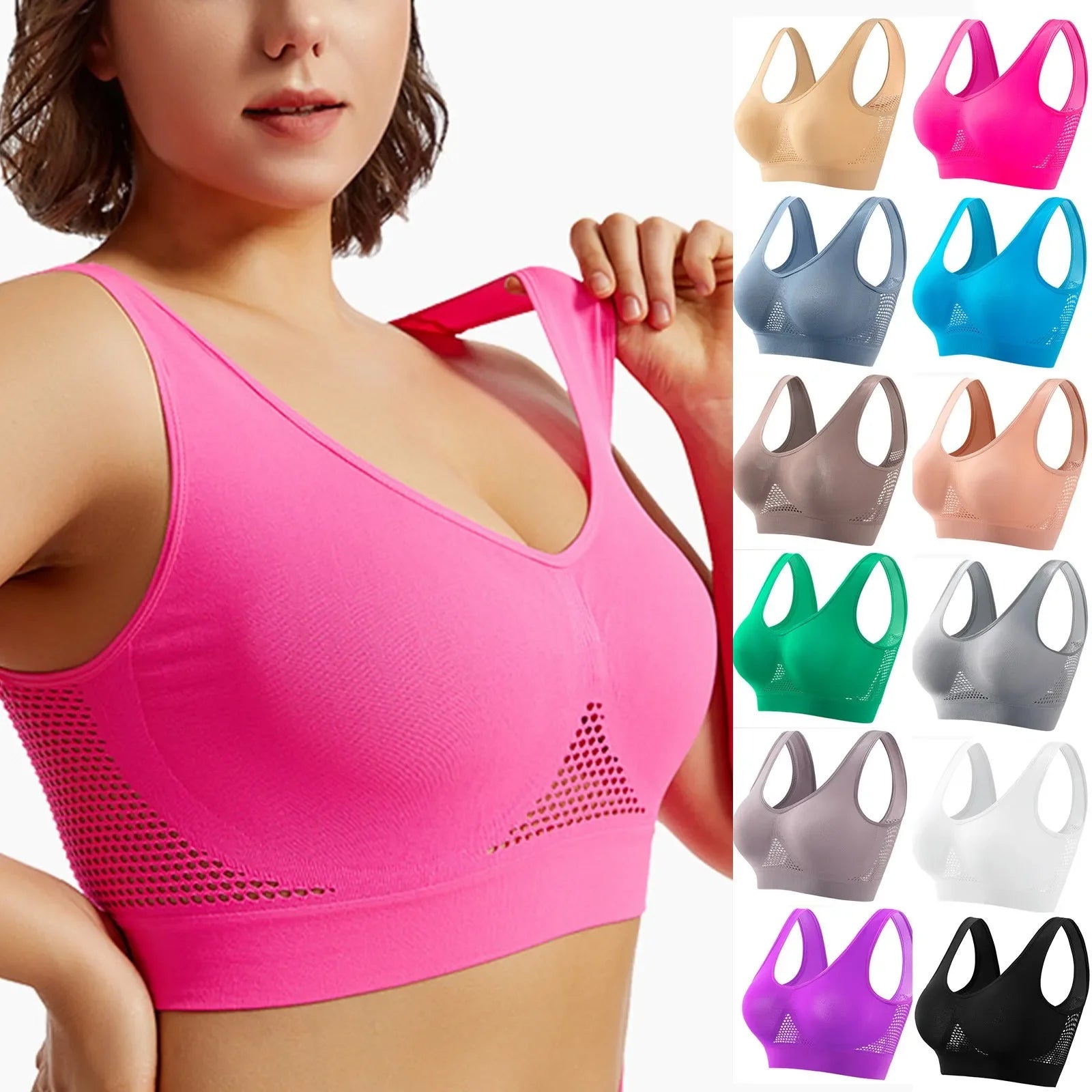 Women's BlissFlex Shockproof Yoga Bra