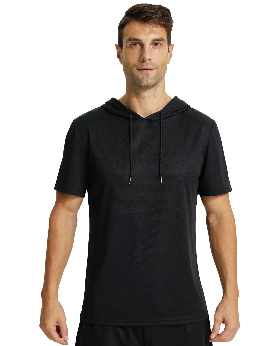 Men's Workout Hooded T-Shirts