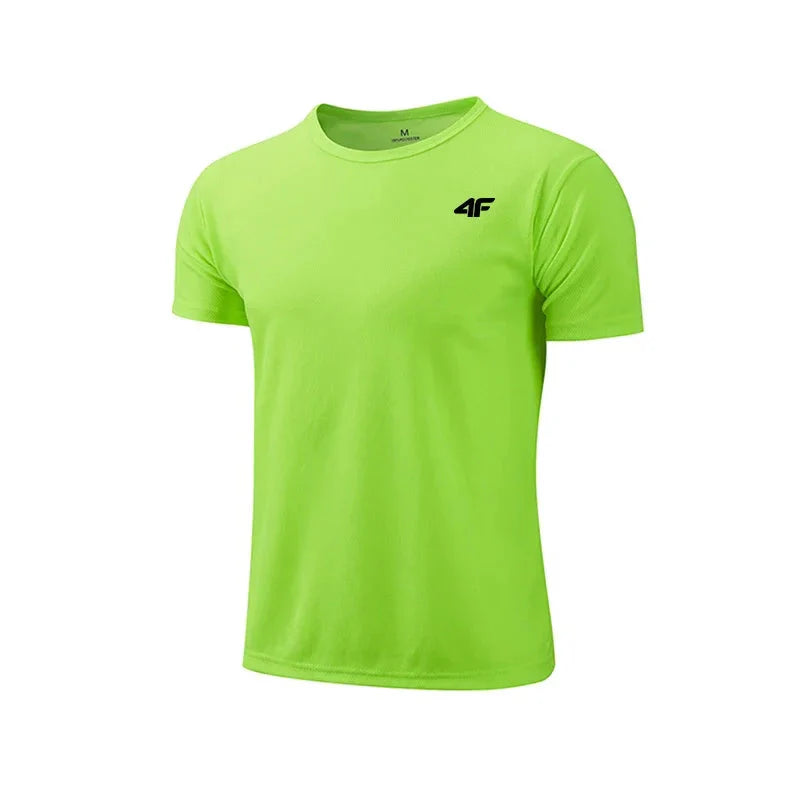 Men's Summer Exercise Training Quick Dry T-shirt