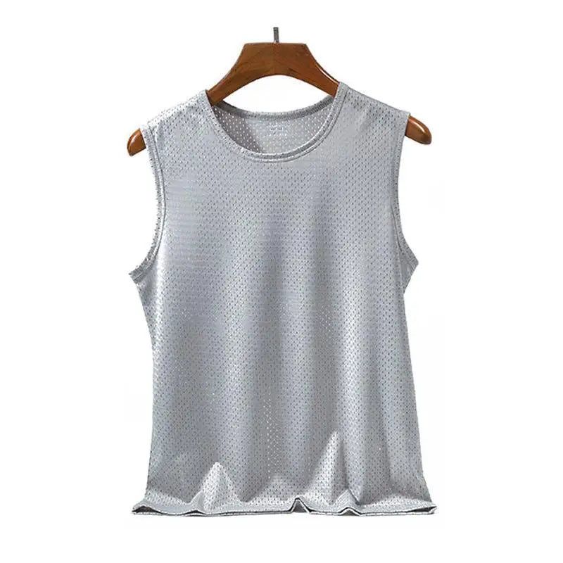 Men's Ice Silk Mesh Tank Tops