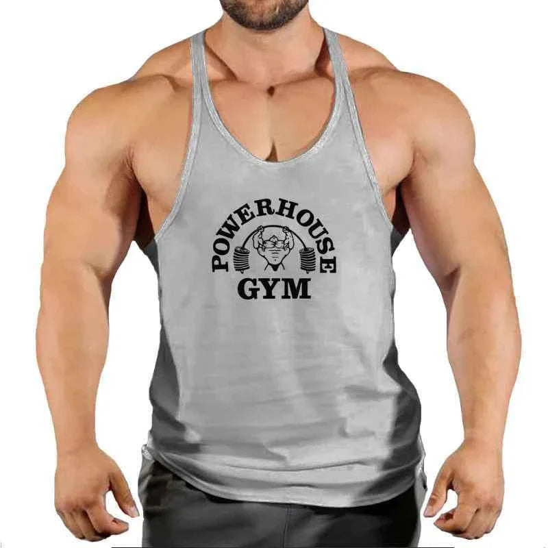 Men's 3D Printed Quick-Dry Sports Tank Top
