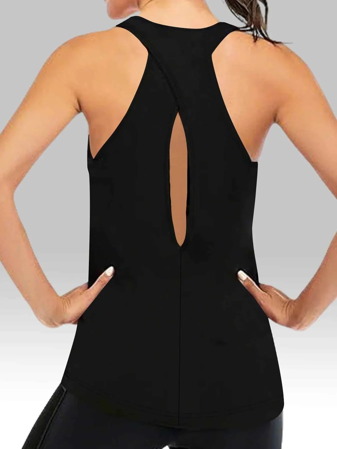 Women's Super Soft Cross Racerback Yoga Tops
