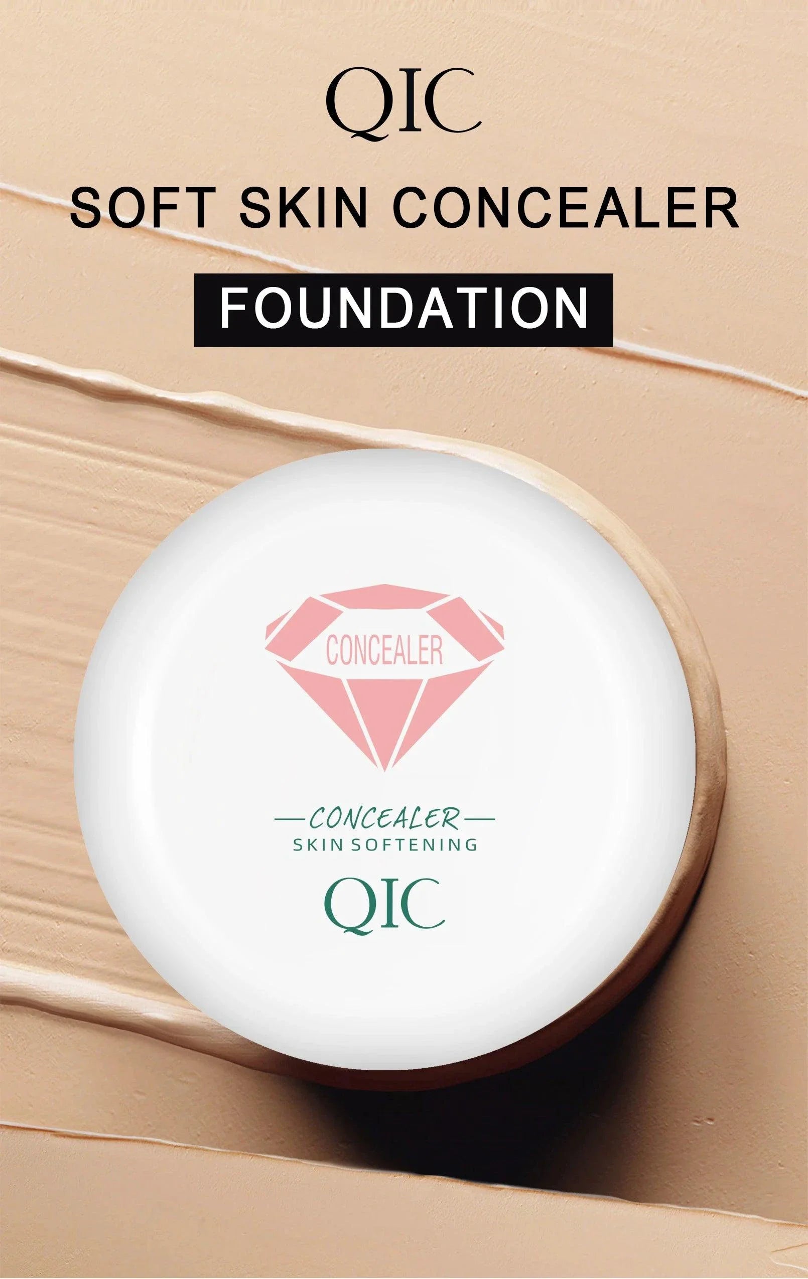 High Coverage Concealer Long-lasting Waterproof Foundation
