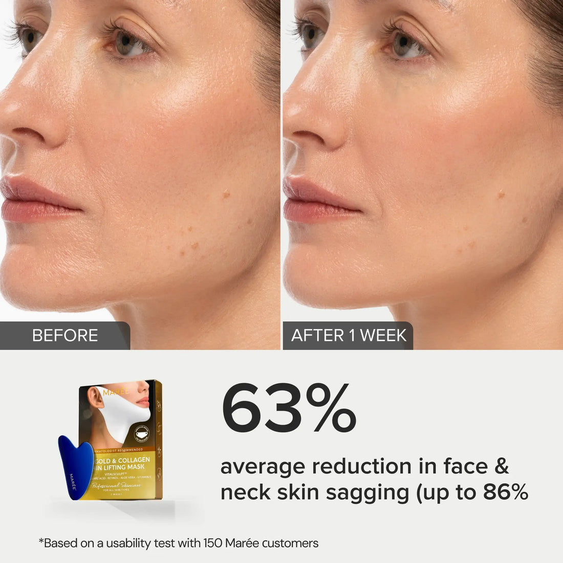 MAREE 24K Gold V-Line Lifting Mask