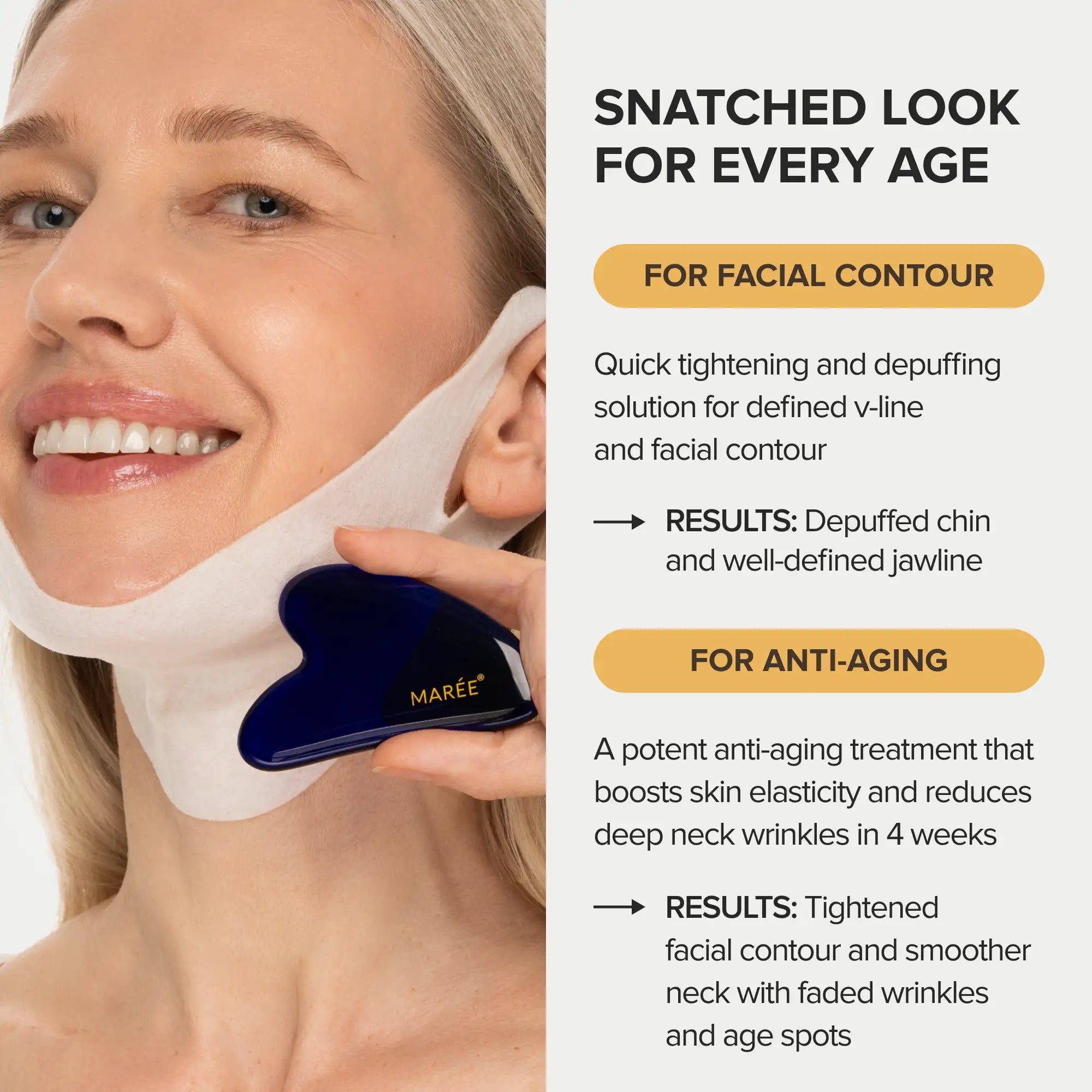 MAREE 24K Gold V-Line Lifting Mask
