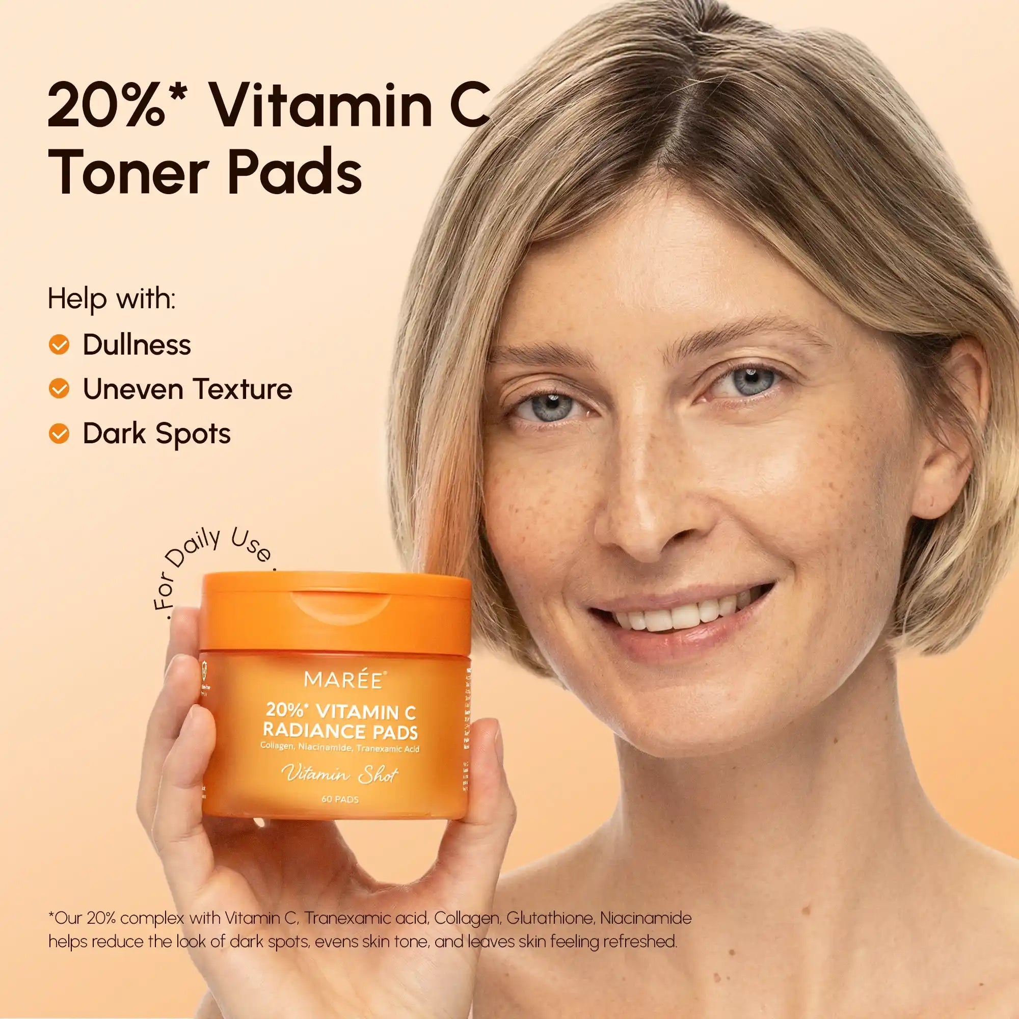 Marée® Vitamin C Radiance Pads