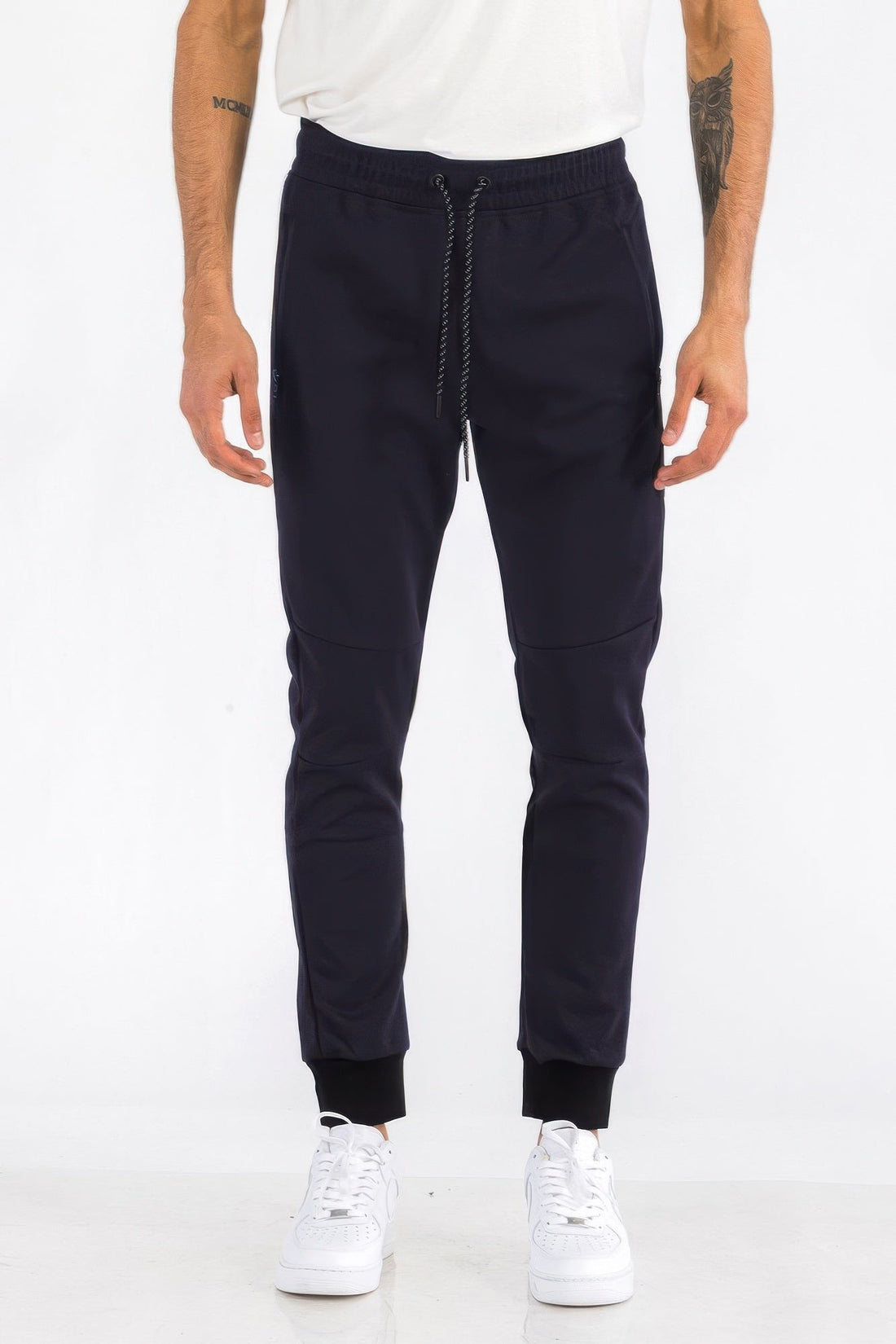 Men's Solid Heathered Jogger Pants