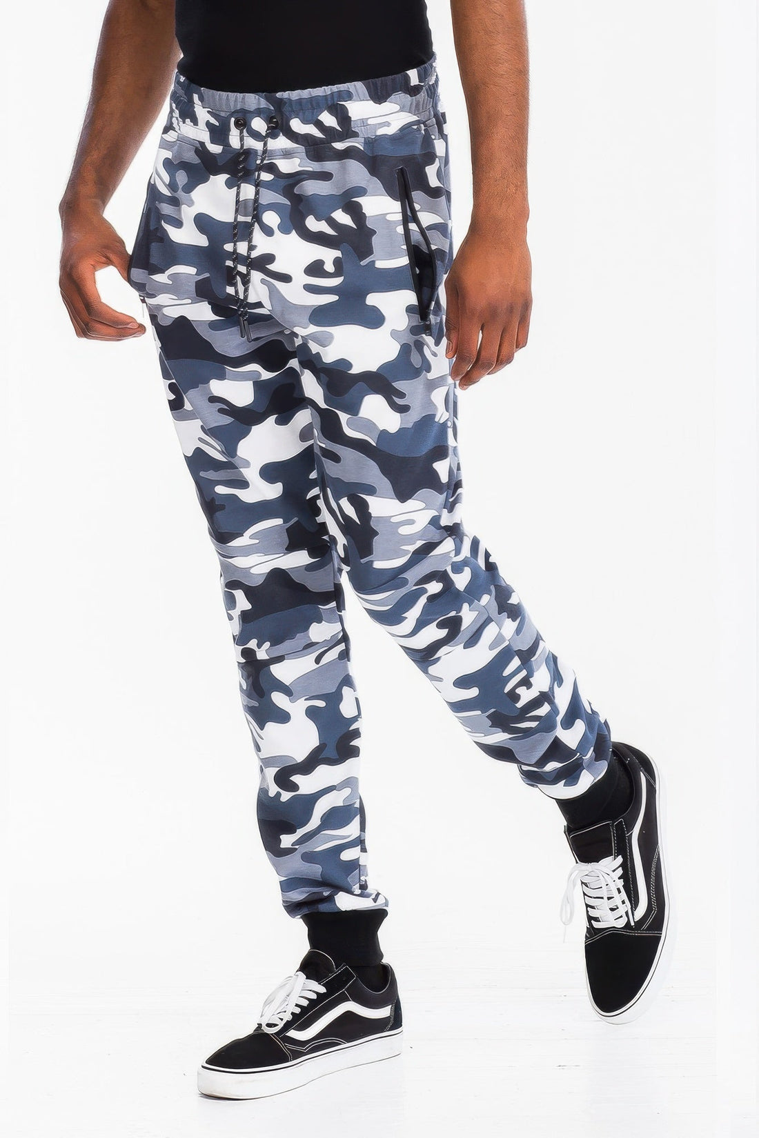 Men's Solid Heathered Jogger Pants