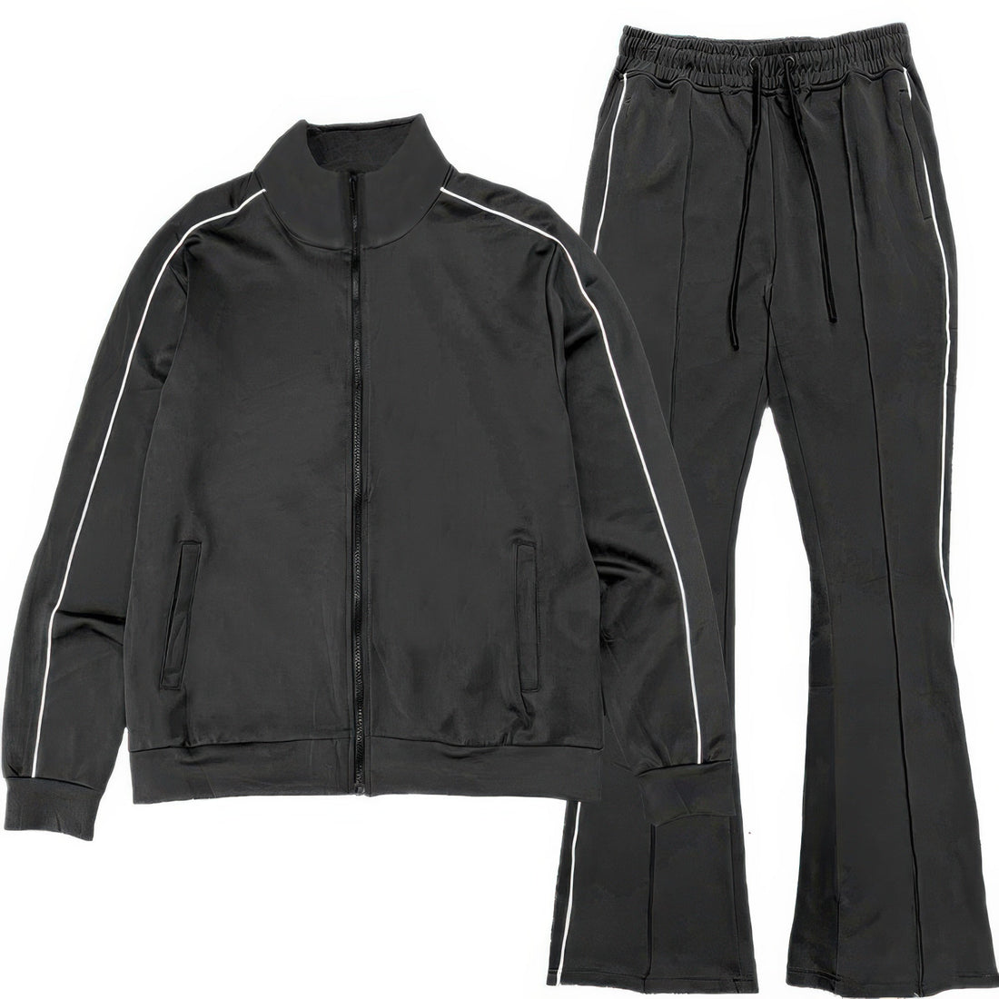 Men's Side Pipe Track Jacket Set