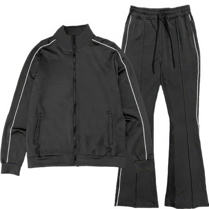 Men's Side Pipe Track Jacket Set