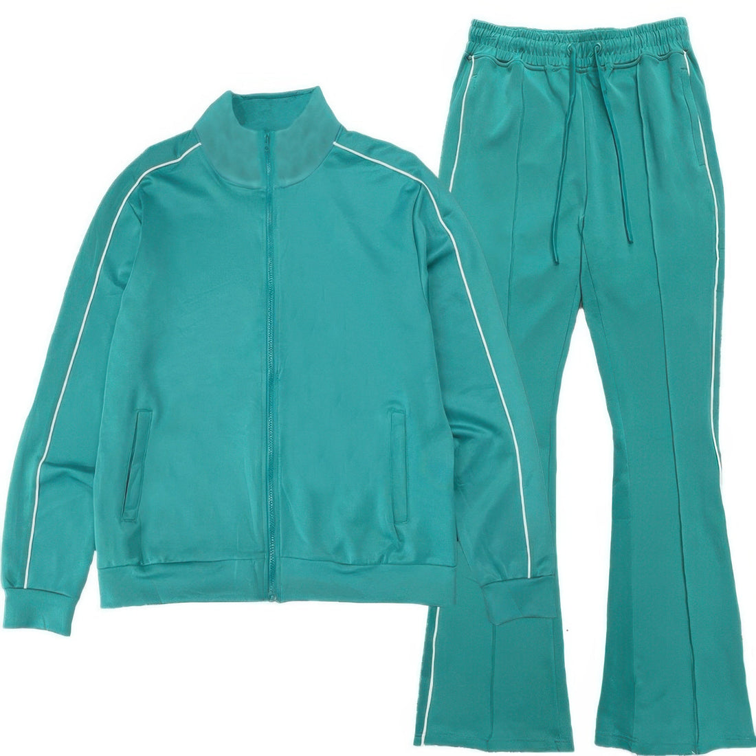 Men's Side Pipe Track Jacket Set