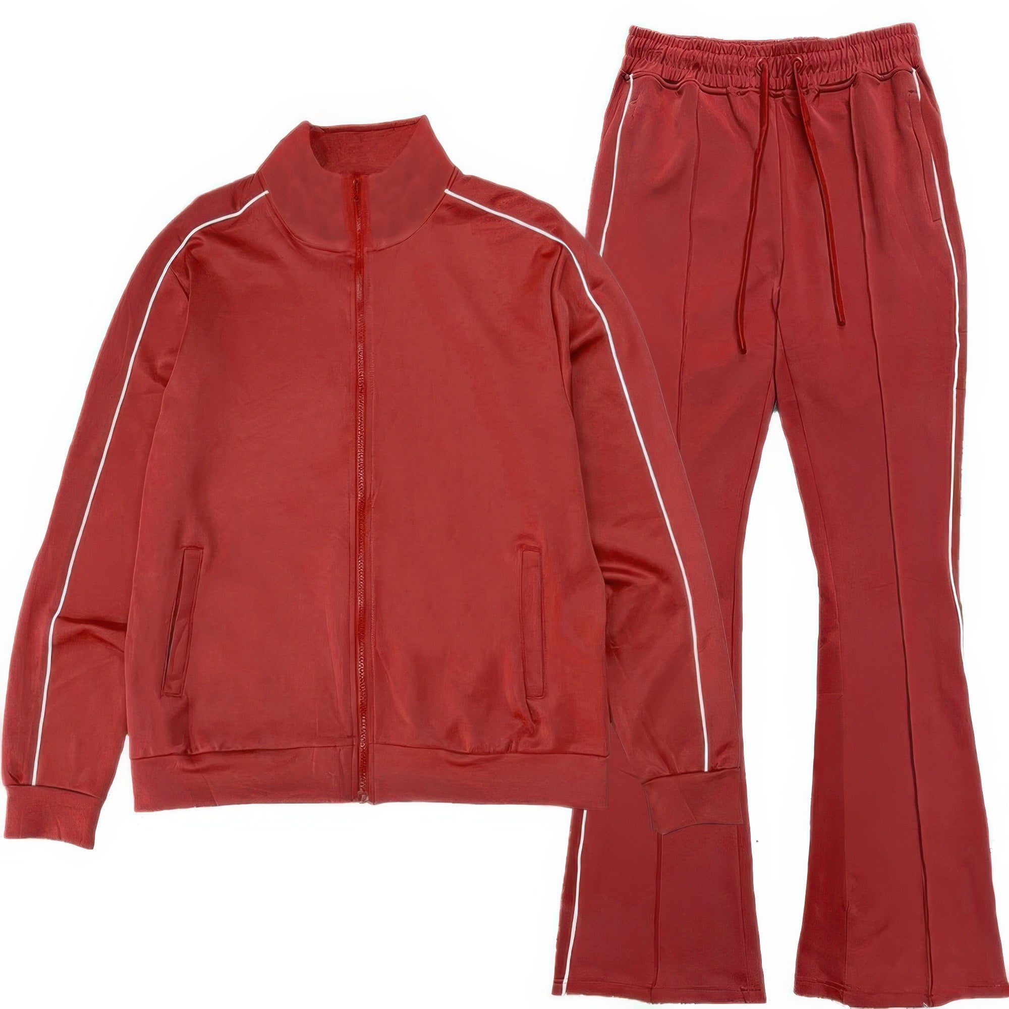 Men's Side Pipe Track Jacket Set