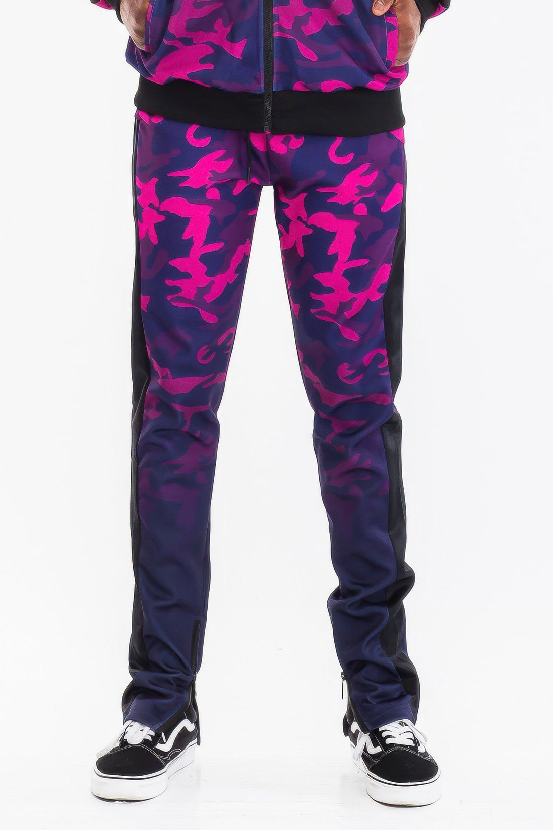 Men's Camo Ombre Print Track Pants
