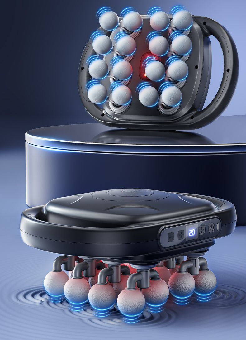 16-Head Muscle Massage Gun Deep Tissue Percussion Massager