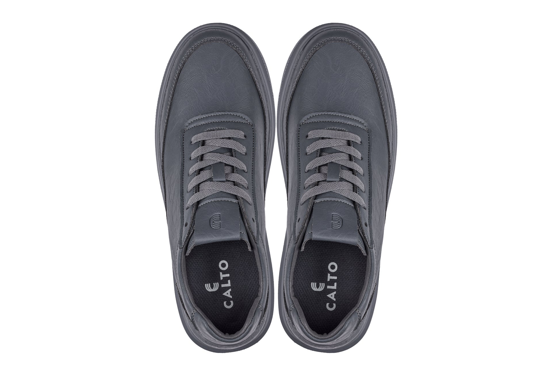 CALTO Men's (Iron Grey) - Lightweight Sneakers