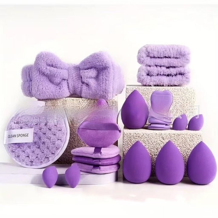 20-piece Eye Shadow Brush Set Face Washing Suit Combination