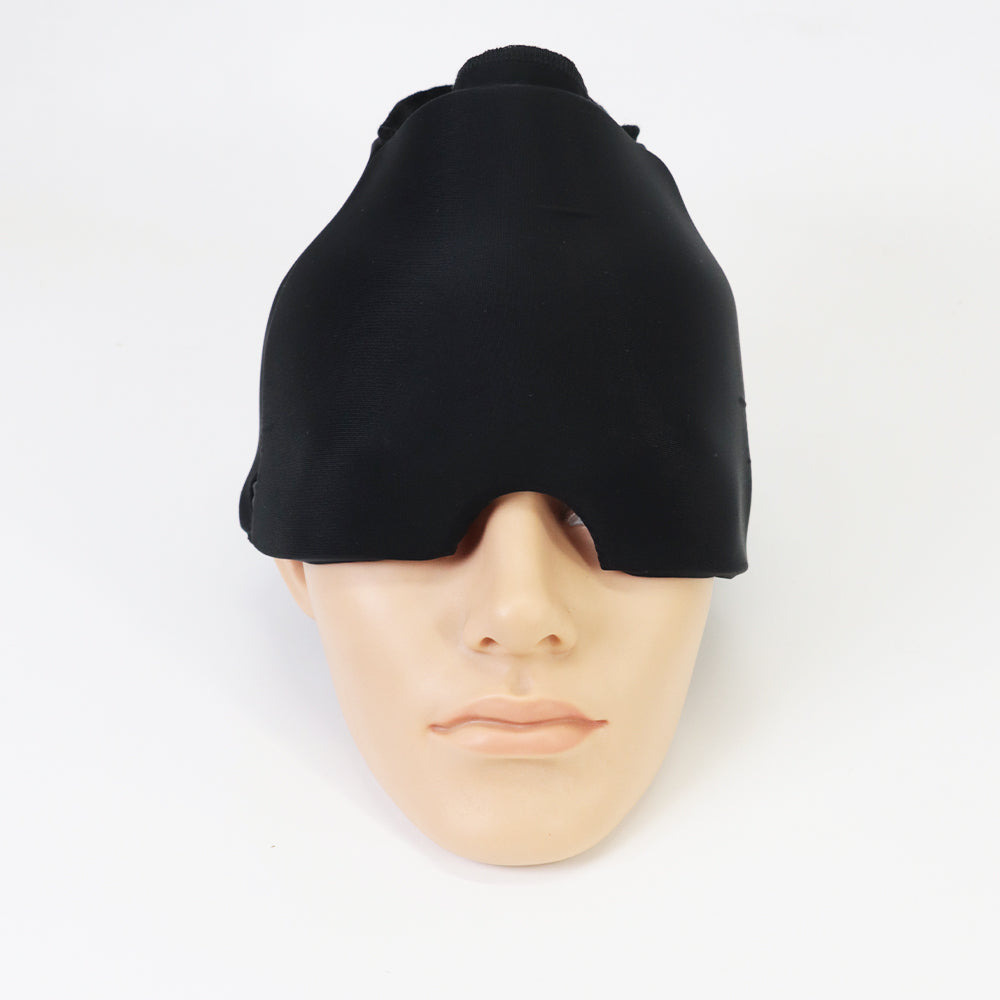 Migraine Relief Cold Therapy Comfortable Head Wrap Eye Mask For Puffy Eyes