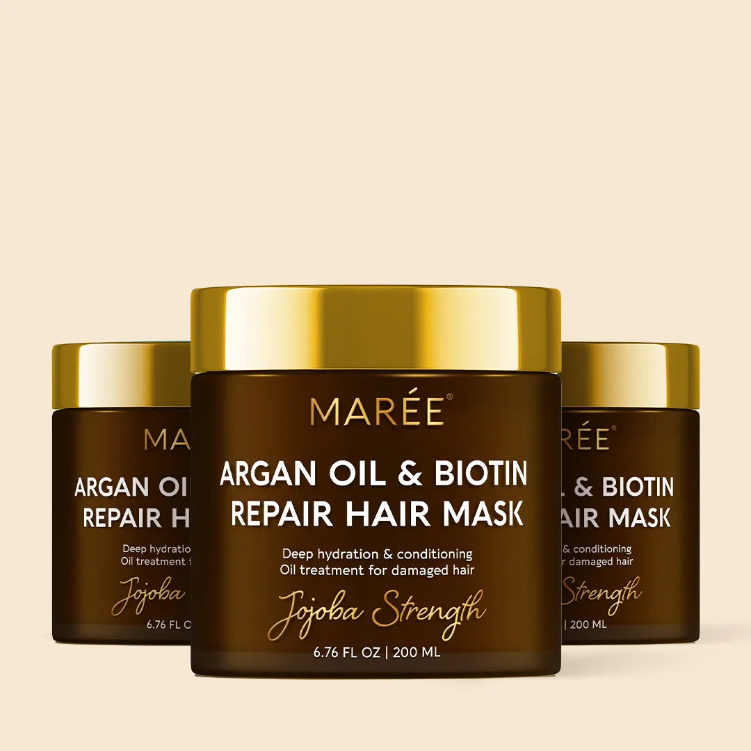 Marée® Argan Oil & Biotin Hair Repair Mask
