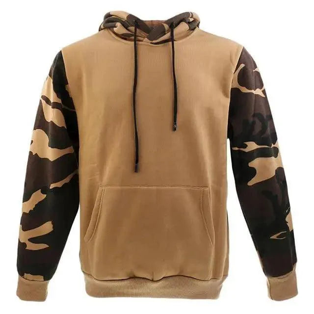 Men's Army Green Military Hoodie