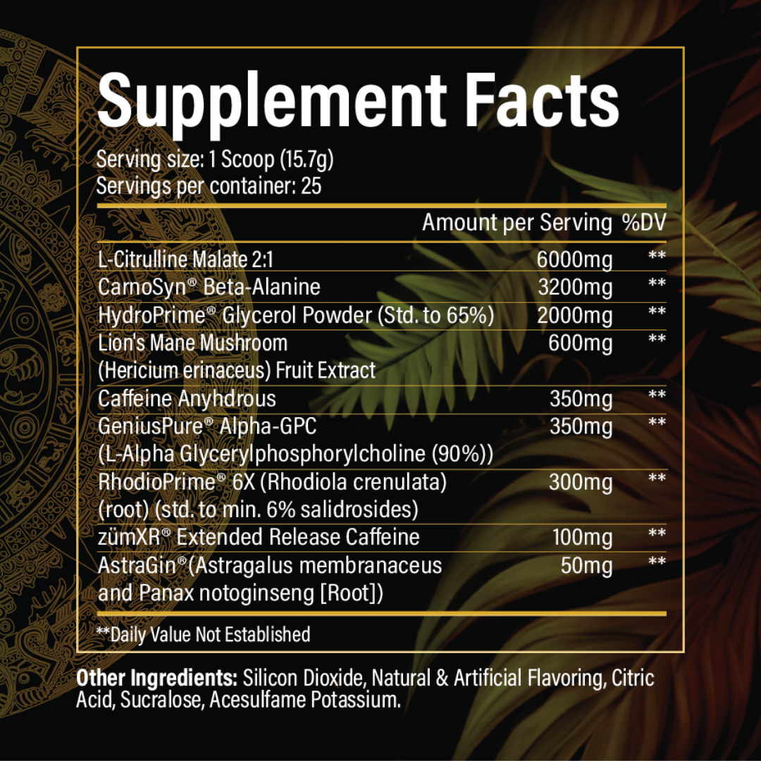 Historic High-Stim Pre-Workout