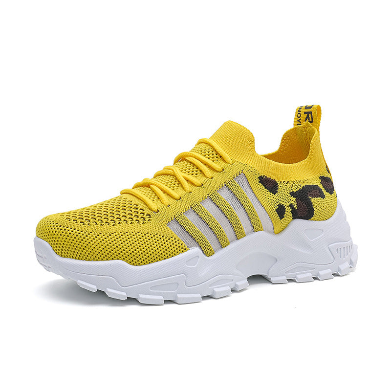 Women's Breathable Mesh Sports Sneakers - Lightweight Non-Slip Running Shoes