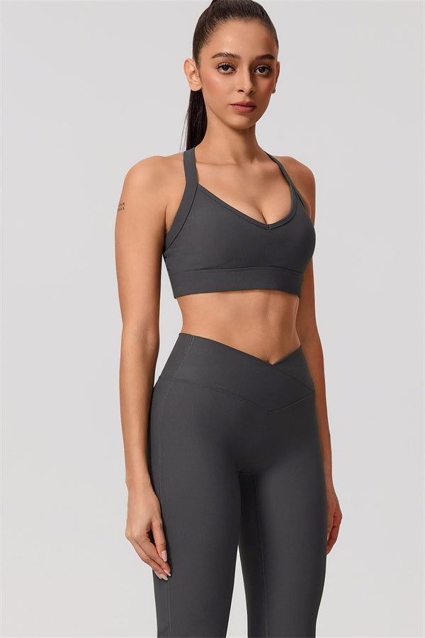 Women's The Daze Sports Bra Flared Leggings 2-Piece Set