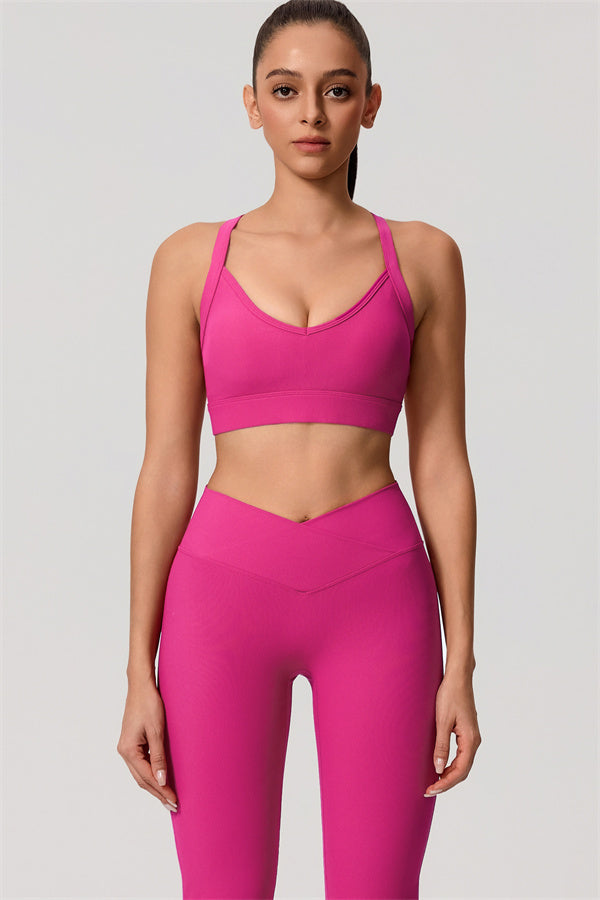Women's The Daze Sports Bra Flared Leggings 2-Piece Set