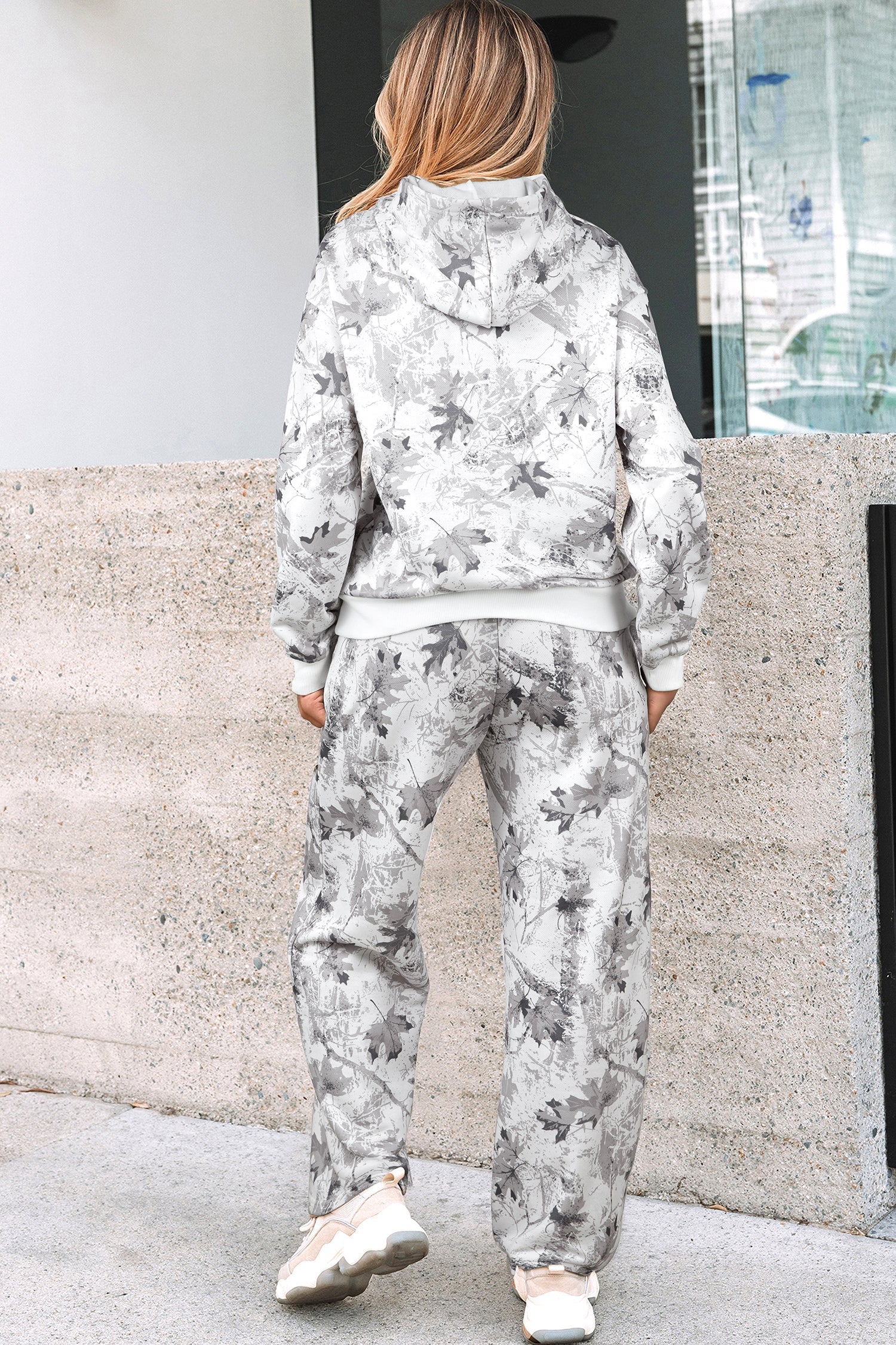 Woodland Women's Camo Hoodie and Sweatpants Set