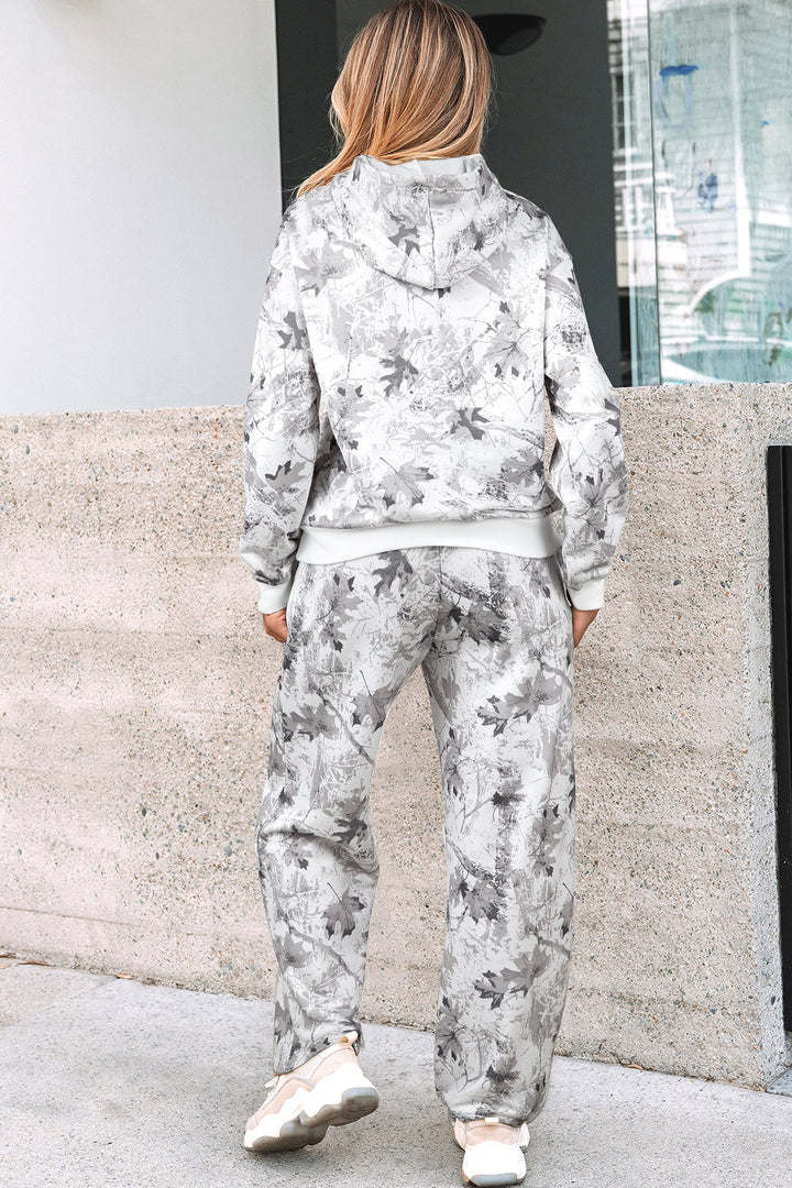 Woodland Women's Camo Hoodie and Sweatpants Set