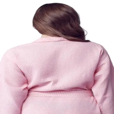 Women's Knee-Length Waffle Robe