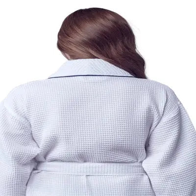 Women's Knee-Length Waffle Robe