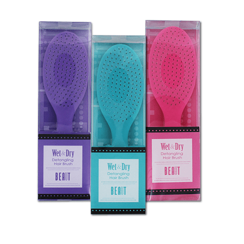 BEAUTY WET AND DRY DETANGLING BRUSH