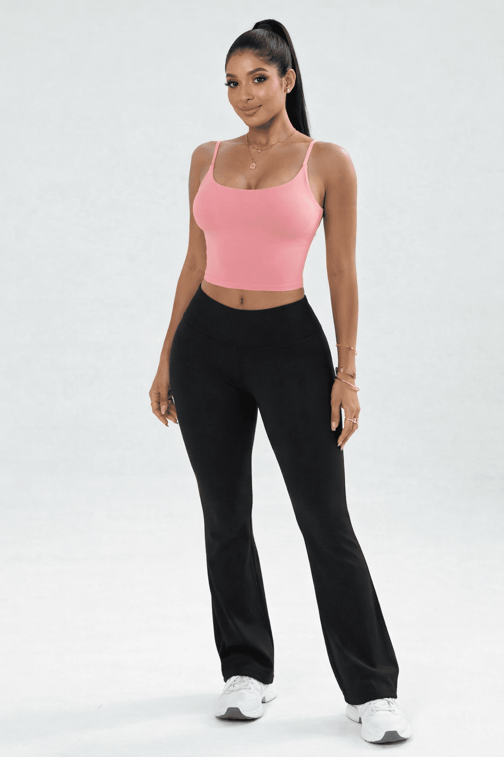 Women's Blaire Sport Twist Back Crop Tank Sports Bra
