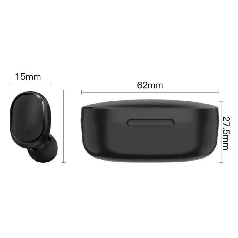Bluetooth Wireless Ear Buds with 5.0 LED Display Button For Workouts And Running